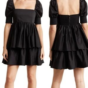 Alice and Olivia Black Mini Dress